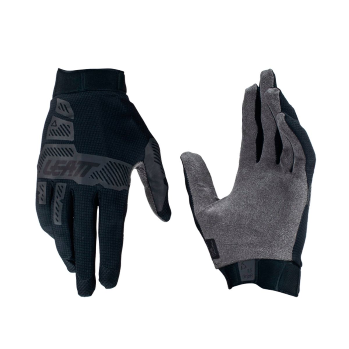 LEATT - Guantes Leatt Bicicleta y Moto 1.5 GripR Stealth XXL 12US