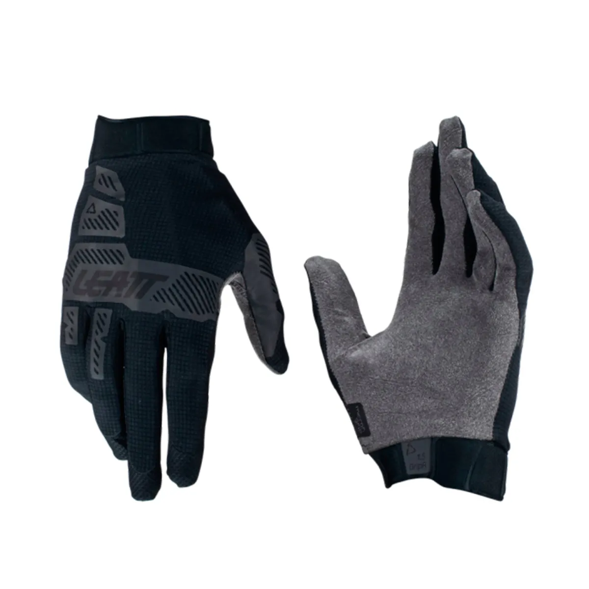 LEATT - Guantes Leatt Bicicleta y Moto 1.5 GripR Stealth M 9US