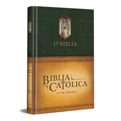 ORIGEN - La Biblia Católica: Letra grande, tapa dura, verde