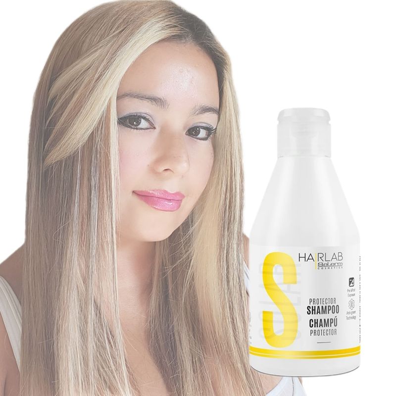 SALERM - Salerm Hairlab Shampoo Solar Protector Calor Cloro 300ml