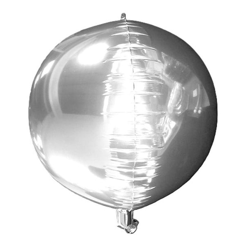 GENERICO - GLOBO METALICO 22' ORBZ BLANCO X1 UNI
