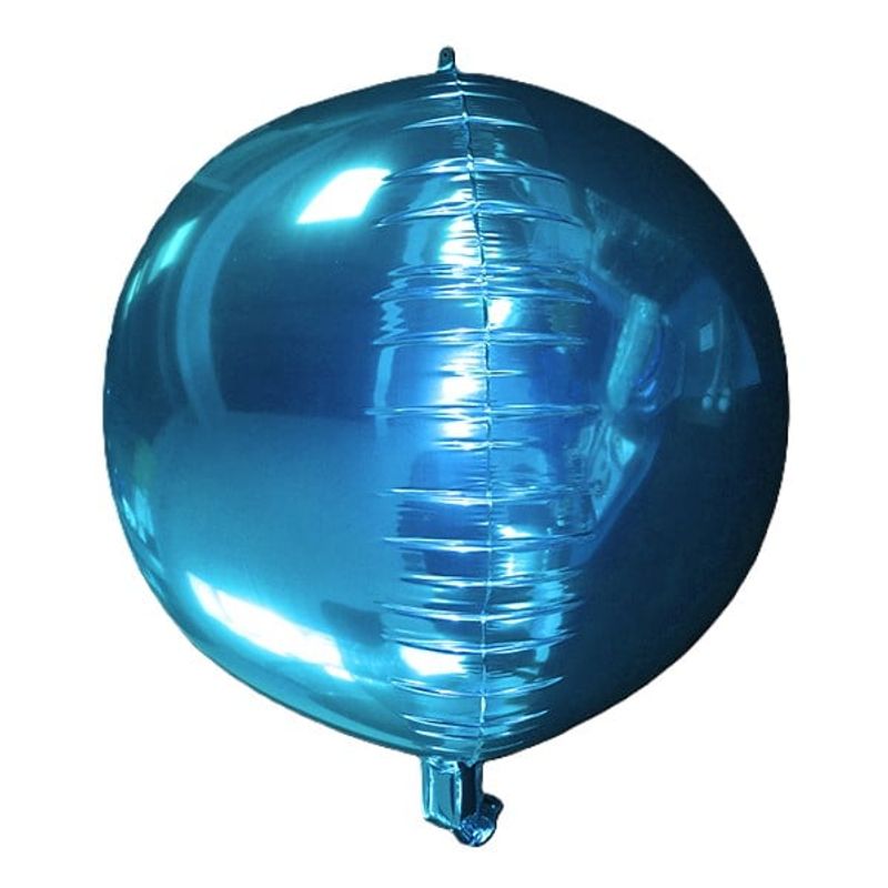 GENERICO - GLOBO METALICO 22' ORBZ CELESTE X1 UNI