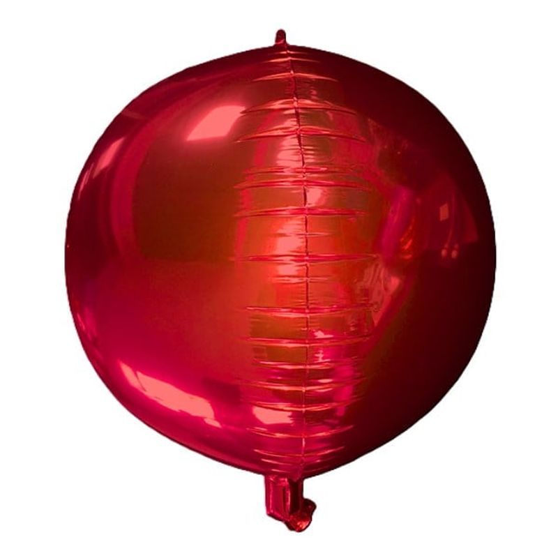 GENERICO - GLOBO METALICO 22 ORBZ ROJO X1 UNI