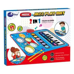 GENERICO - Alfombra piano musical infantil multicolor