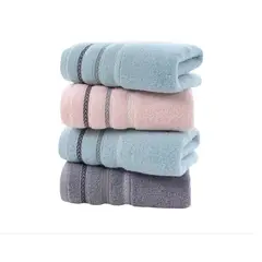GENERICO - Pack 6 Toallas De Manos Algodon Baño Cocina 35x75 Cm