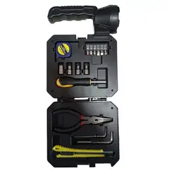 GENERICO - Lampara luz solar portable + mini caja herramientas todo
