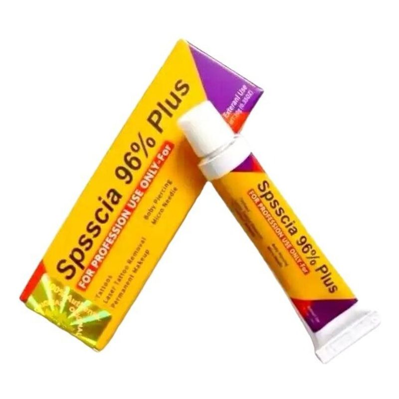 GENERICO - Crema Calmante Spsscia 96% Tatuaje Lunares Y Cejas