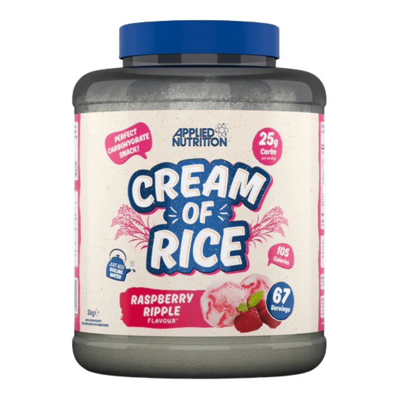 APPLIED NUTRITION - Cream of Rice Applied Nutrition 4.4 Libras 67 Servicios. FRAMBUESA