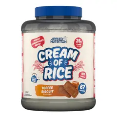 APPLIED NUTRITION - Cream of Rice 4.4 Libras 67 Servicios. TOFFEE.