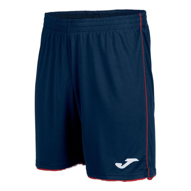 JOMA - Short Deportivo Hombre Liga Azul Rojo Joma - Azul