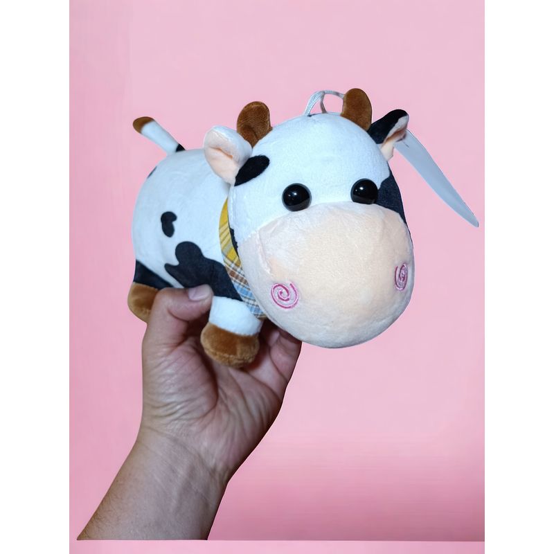 GENERICO - Vaca. Vaquita Lola Peluche De Felpa. 25 Cm. Animal De Granja