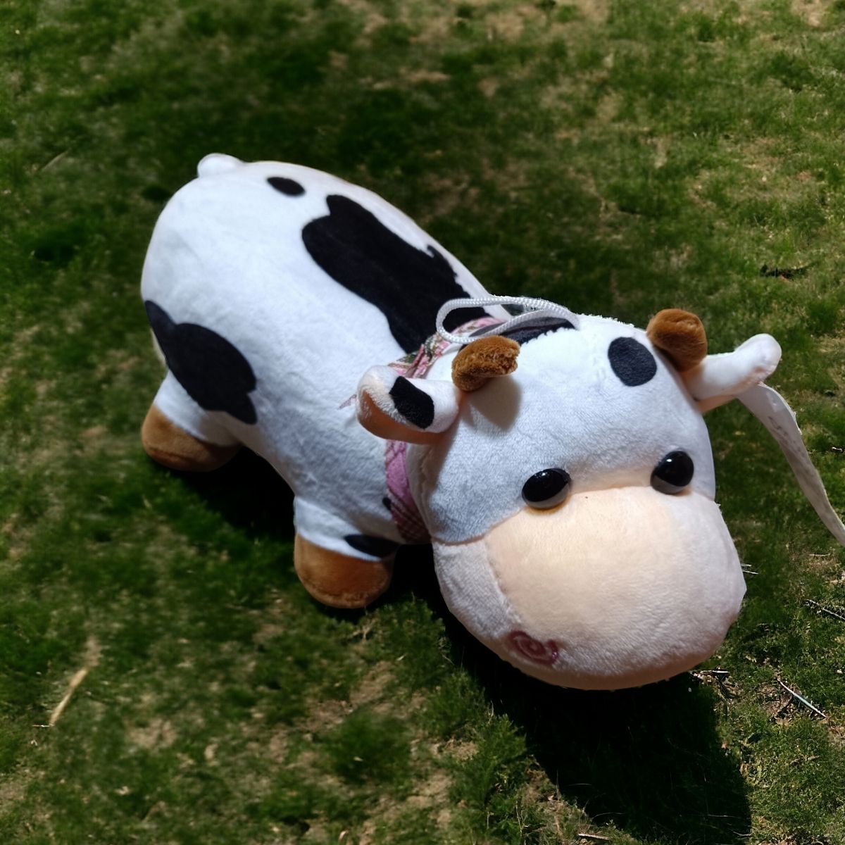 GENERICO - Vaca. Vaquita Lola Peluche De Felpa. 25 Cm. Animal De Granja