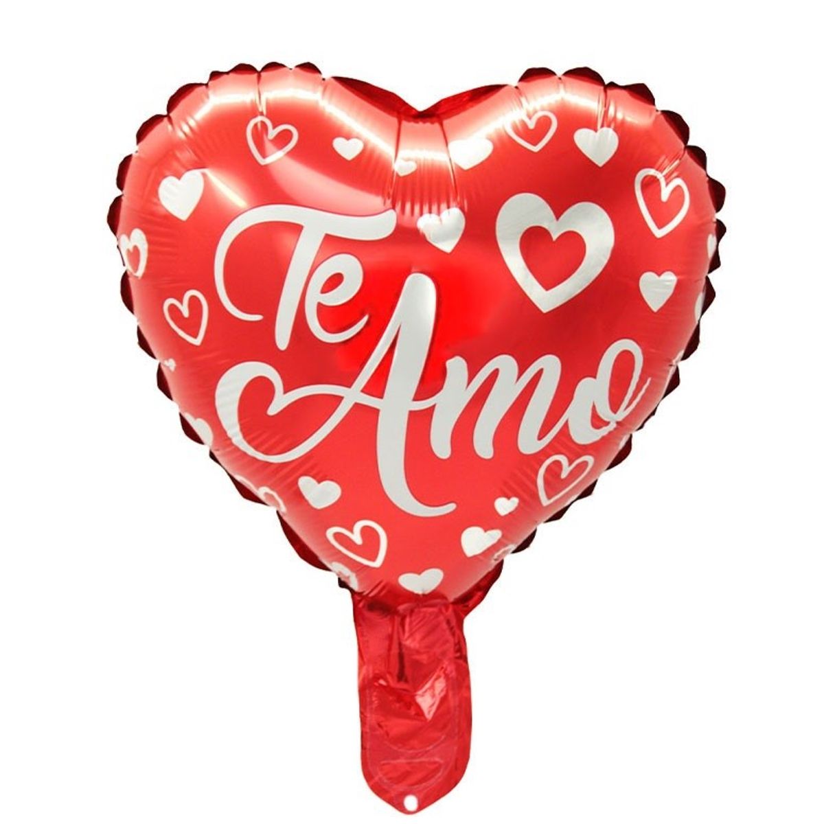 GENERICO - GLOBO METALICO 10 TE AMO HEARTS X50 UNI