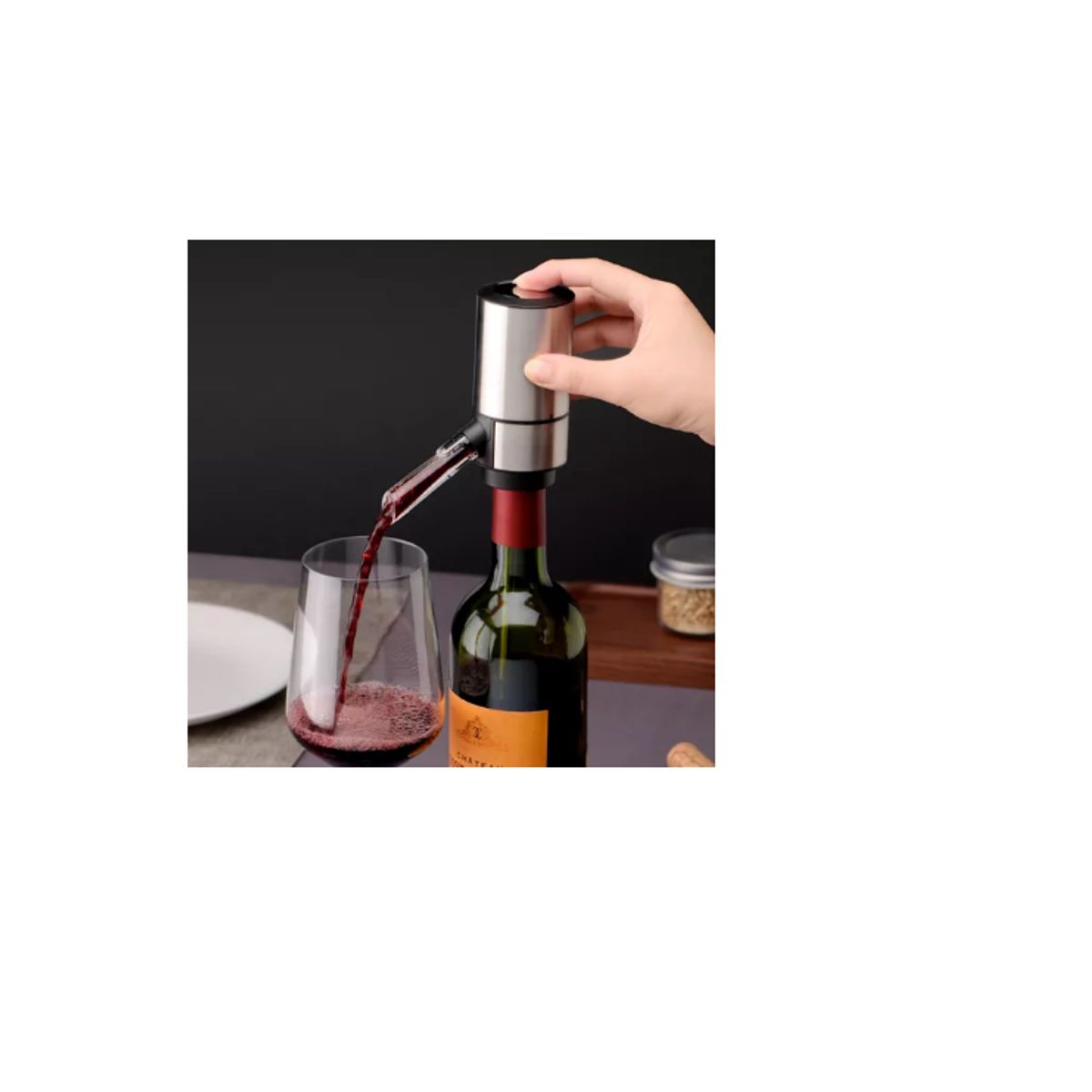 GENERICO - Aireador y dispensador de vino eléctrico