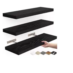 GENERICO - Repisas Flotantes De Madera Mdf Premium Kit X3