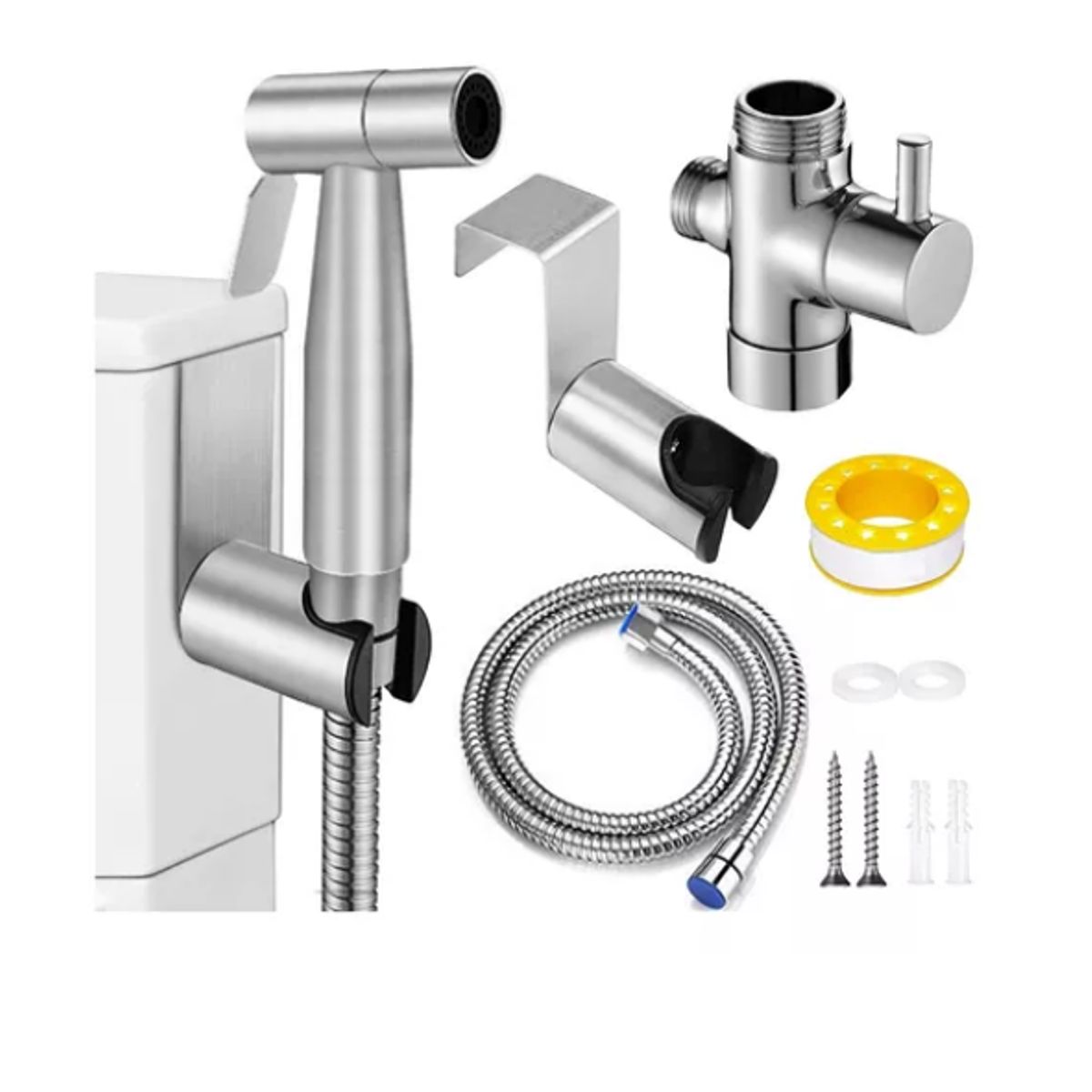 GENERICO - Ducha Bidet Arabe Acero Inoxidable Wc Inodoro Alta Calidad