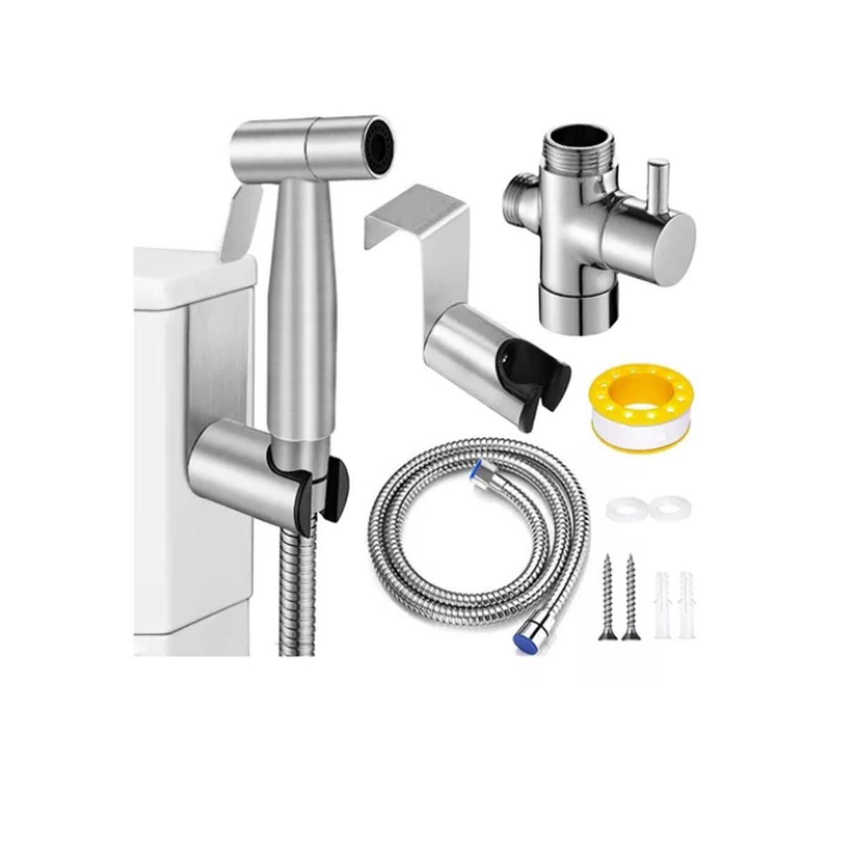 GENERICO - Ducha Bidet Arabe Acero Inoxidable Wc Inodoro Alta Calidad