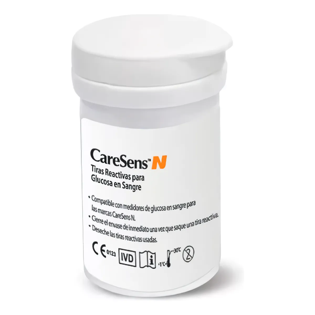 GENERICO - Cintas Tiras Reactivas 150 Unidades Glucometro Caresens N Premier