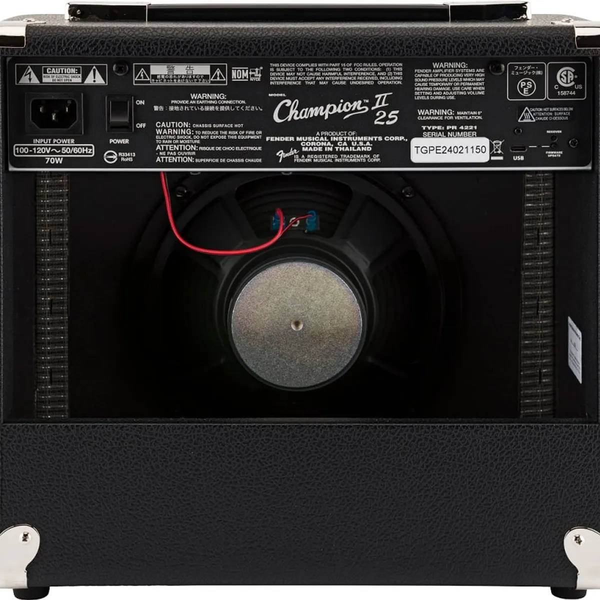 FENDER - Fender Amplificador de Guit Eléctrica Champion II 25
