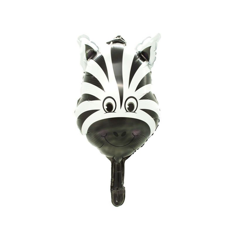 GENERICO - GLOBO METALICO 14 ZEBRA X50 UNI