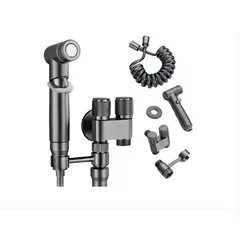 GENERICO - Ducha Bidet Arabe Acero Inoxidable Baño Wc Inodoro Kit 4en1