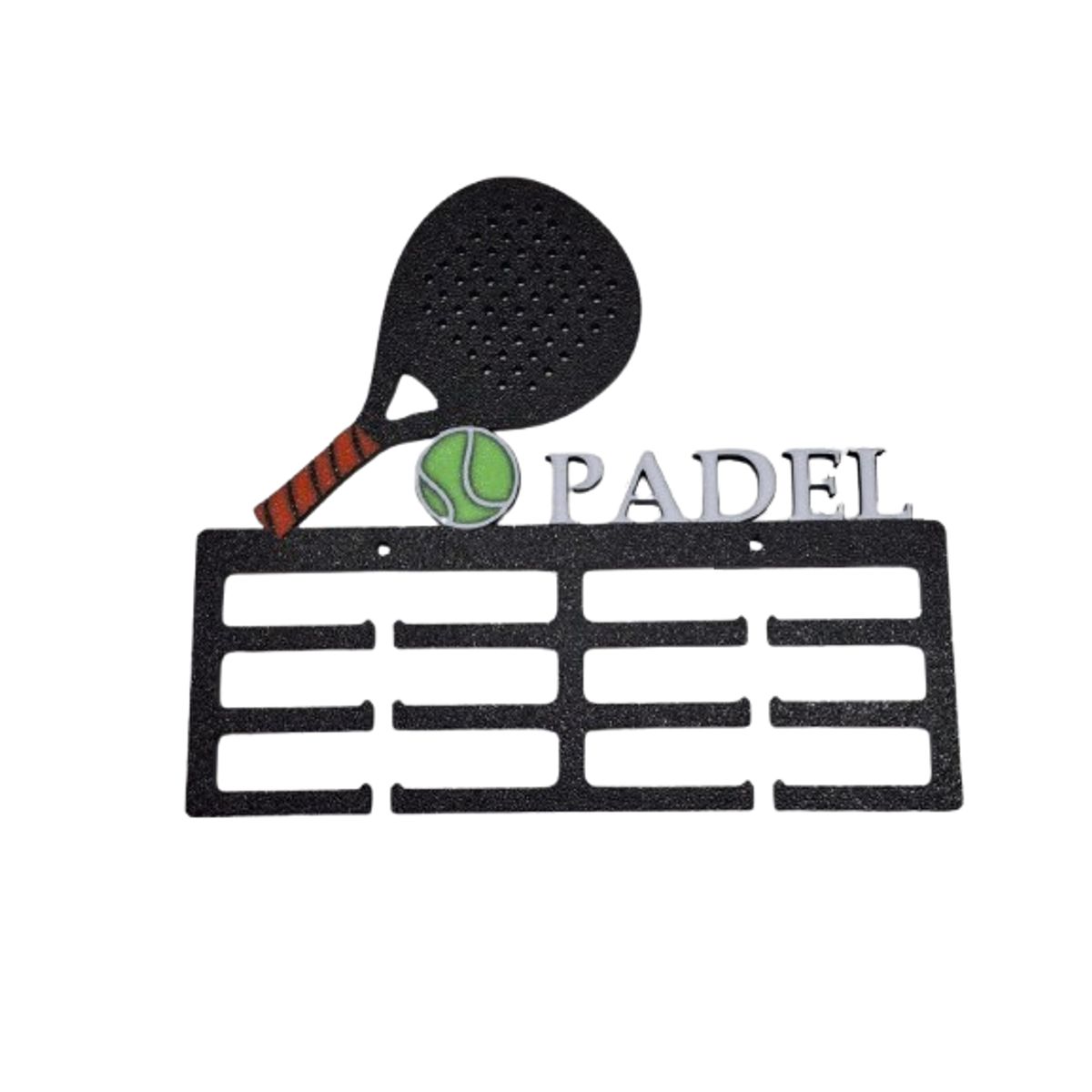 GENERICO - Medallero  Porta Medallas de Padel - Negro