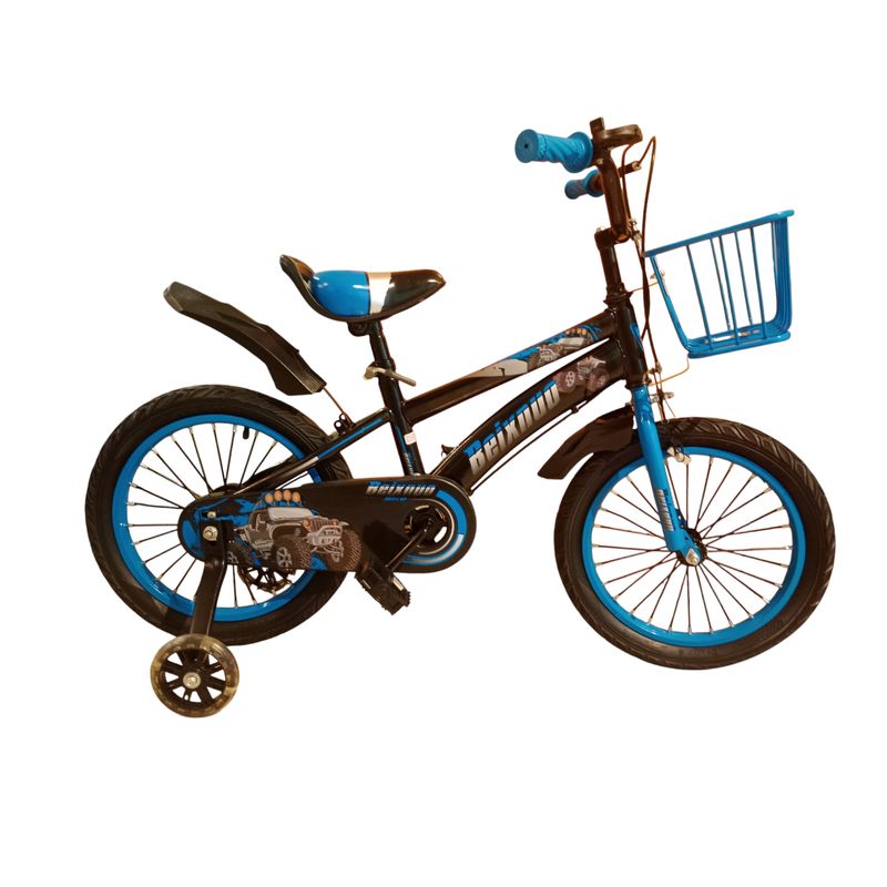 GENERICO - Bicicleta aro 16 de 4 a 6 años, con ruedas de aprendizaje