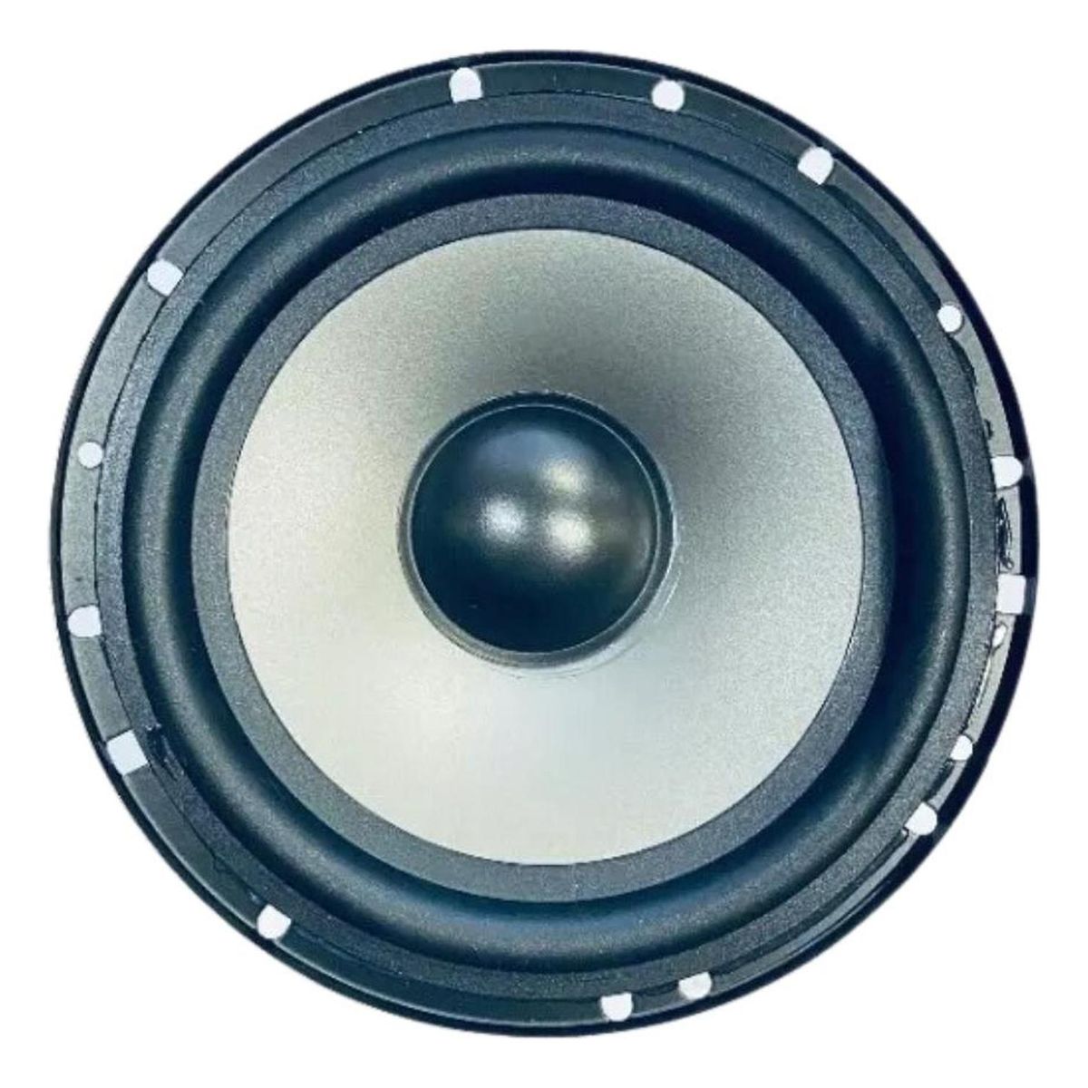 IMPORTCLICK - Set 2 Parlantes Auto 16 CM Redondo 100 Watt Coaxial 2 Vías Hifi