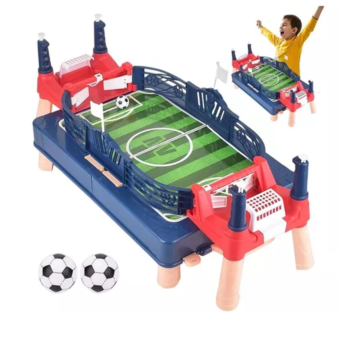 GENERICO - Juguete De Mesa Futbol Portatil Para Niños Lonchera