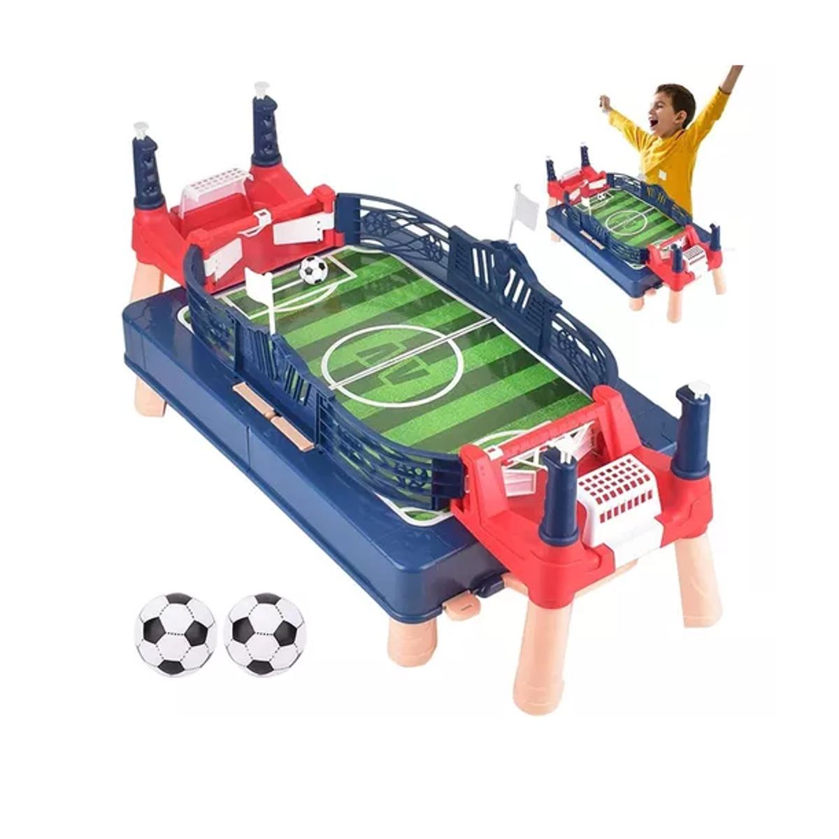 GENERICO - Juguete De Mesa Futbol Portatil Para Niños Lonchera