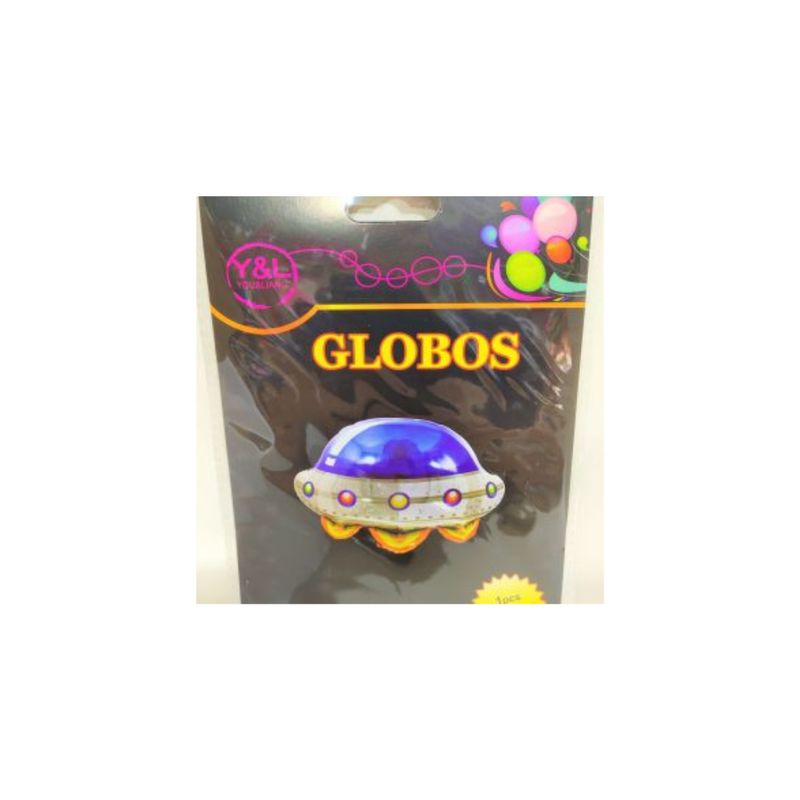 GENERICO - GLOBOS DE TEMATICA ESPACIAL 1 PCS