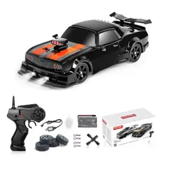 DRIFT - Auto con Humo Mustang GTR 1 :16 Control Remoto negro