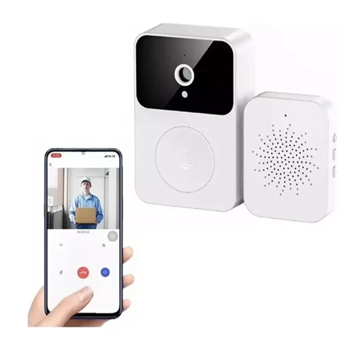 GENERICO - Timbre Inalámbrico Portátil Para Exteriores