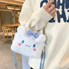 TAKARA TOMY - Cartera Cinnamorol Blanca Similar Hello Kitty Niña Kawaii