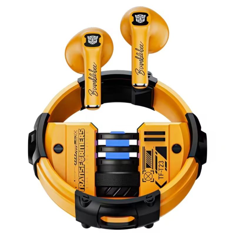 TRANSFORMERS - Auriculares Inalámbricos Transformers Tf-t23 Color Amarillo