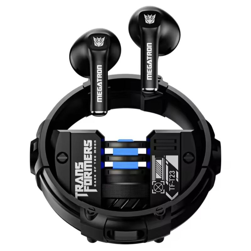 TRANSFORMERS - Auriculares Inalámbricos Transformers Tf-t23 Color Negro