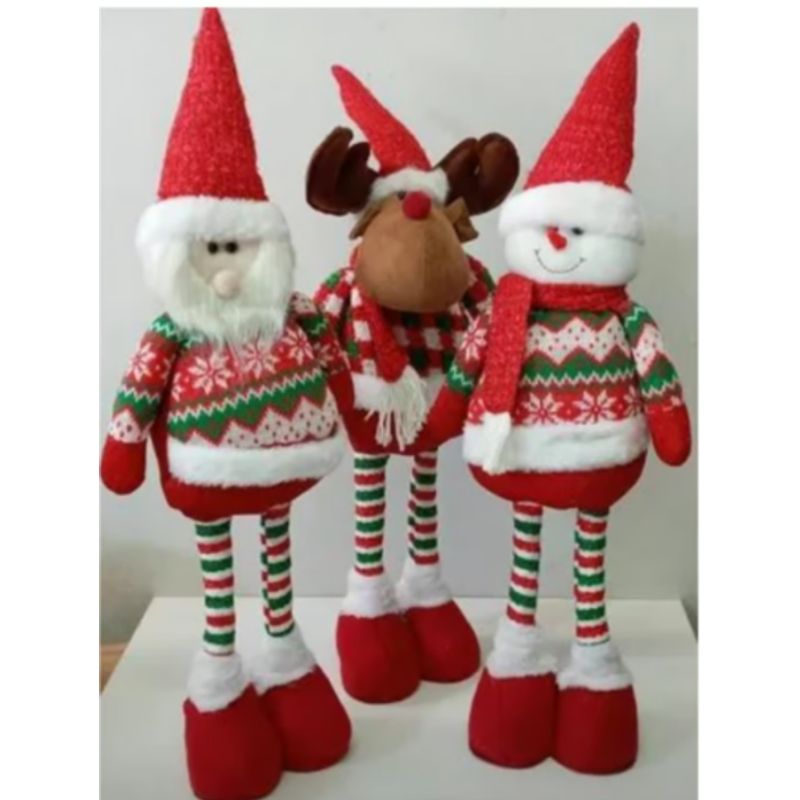 GENERICO - Pack x4 Muñecos Nevideños Patas Largas
