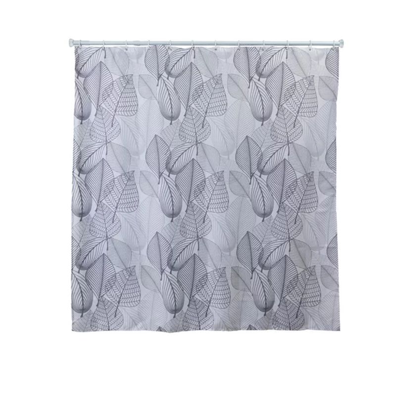 GENERICO - Cortina De Baño Polyester 180 X 180 Cm + 12 Anillas