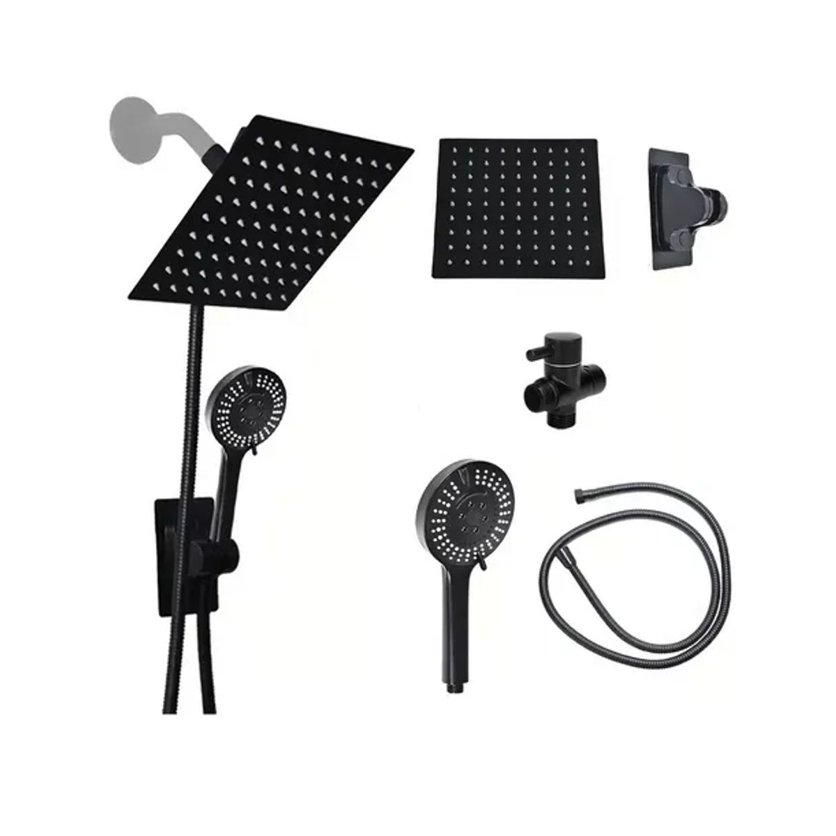 GENERICO - Regadera Kit De Ducha Tipo Telefono De Mano Alta Presión