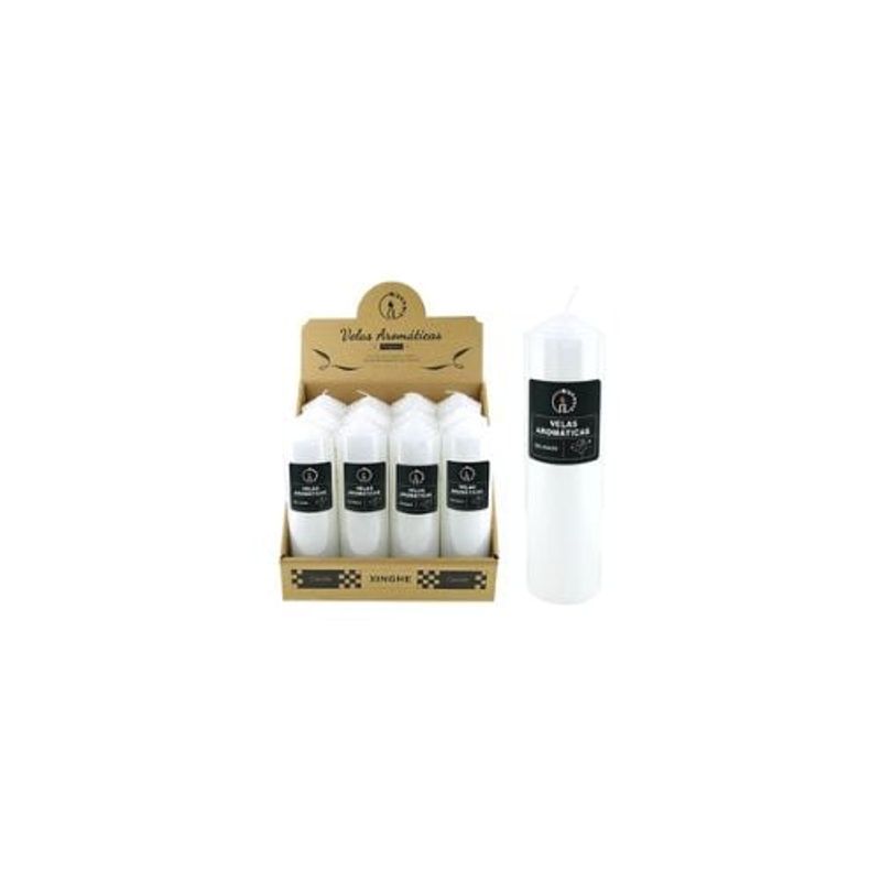 GENERICO - Vela Aromática Pilar Blanco 6x20cm 410g