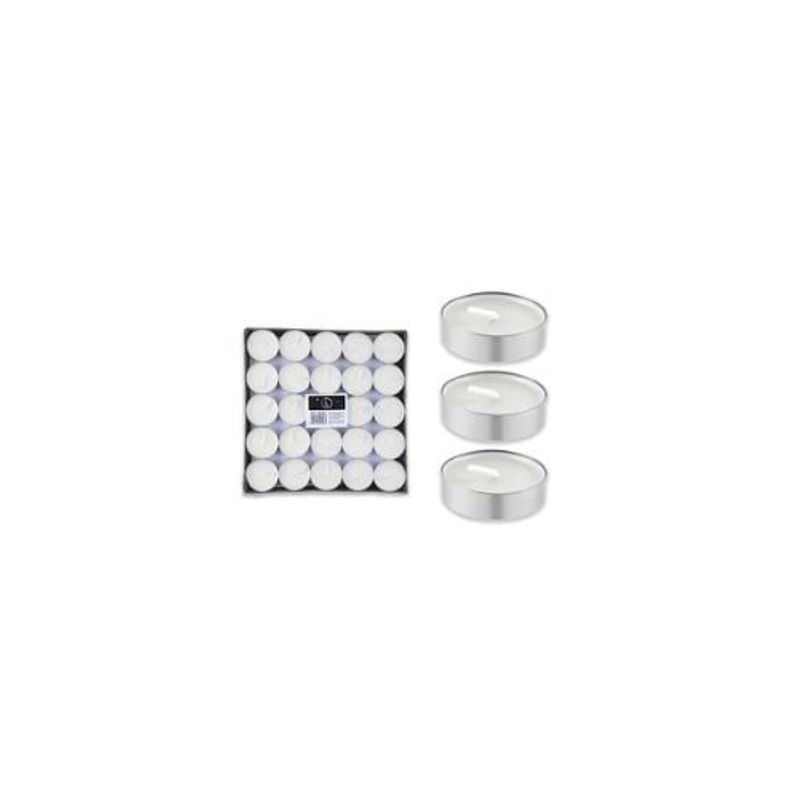 GENERICO - Vela Aromática Blanco 4x1cm 50pcs