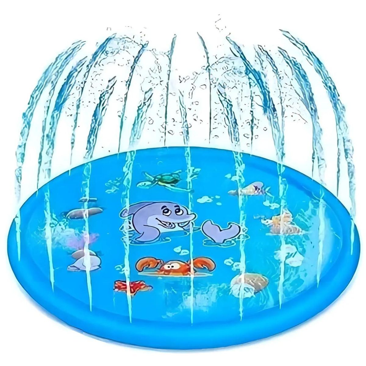 GENERICO - Alfombra Lanza Agua Piscina Niños 170CM