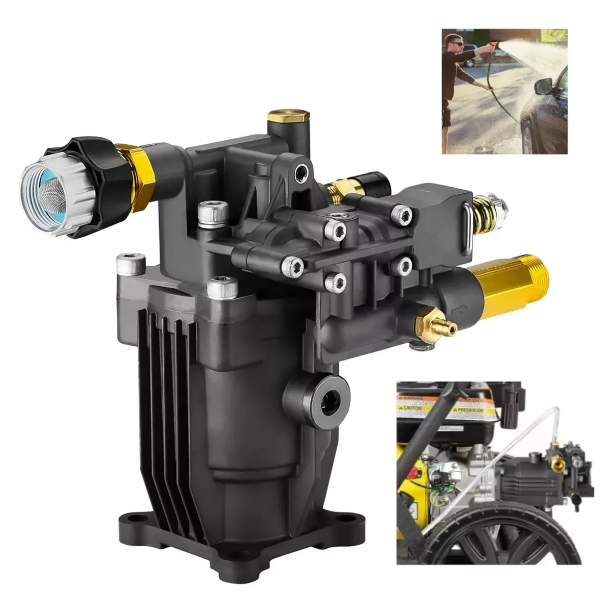 KUANGYE - Bomba Lavadora A Presión 2800-3200 Psi 25gpm