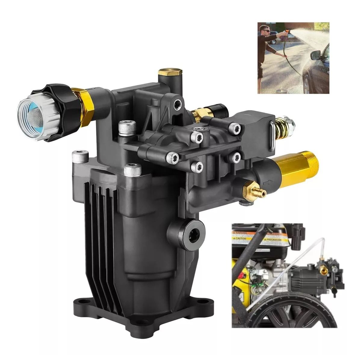 KUANGYE - Bomba Lavadora A Presión 2800-3200 Psi 25gpm