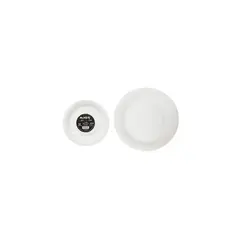 GENERICO - Plato De Papel Blanco 15cm 50pcs