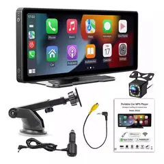 KUANGYE - Estéreo 1026inch Táctil Bluetooth Usb Con Carplay Android Auto