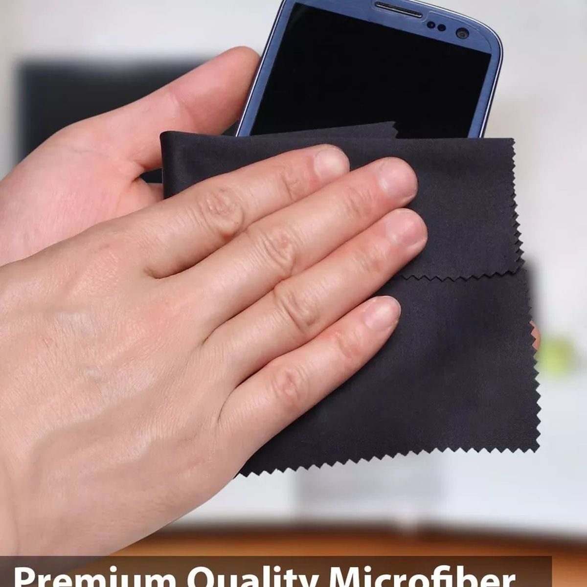 KUANGYE - Paño De Microfibra Limpieza Lentes Pantallas 100unid Premium