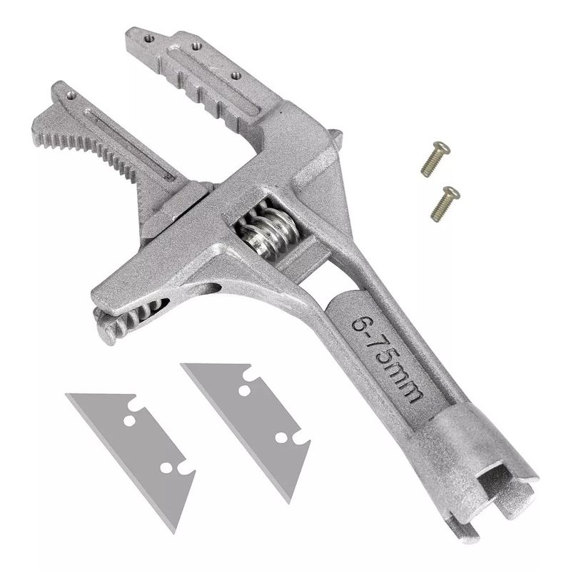 KUANGYE - Llave Inglesa Francesa Multiuso Especial 75mm Gran Apertura