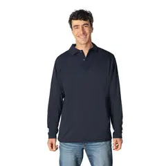 INDUSBORD - Polera Golf Hombre Manga Larga 100% Algodón Uv+pro Indusbord®
