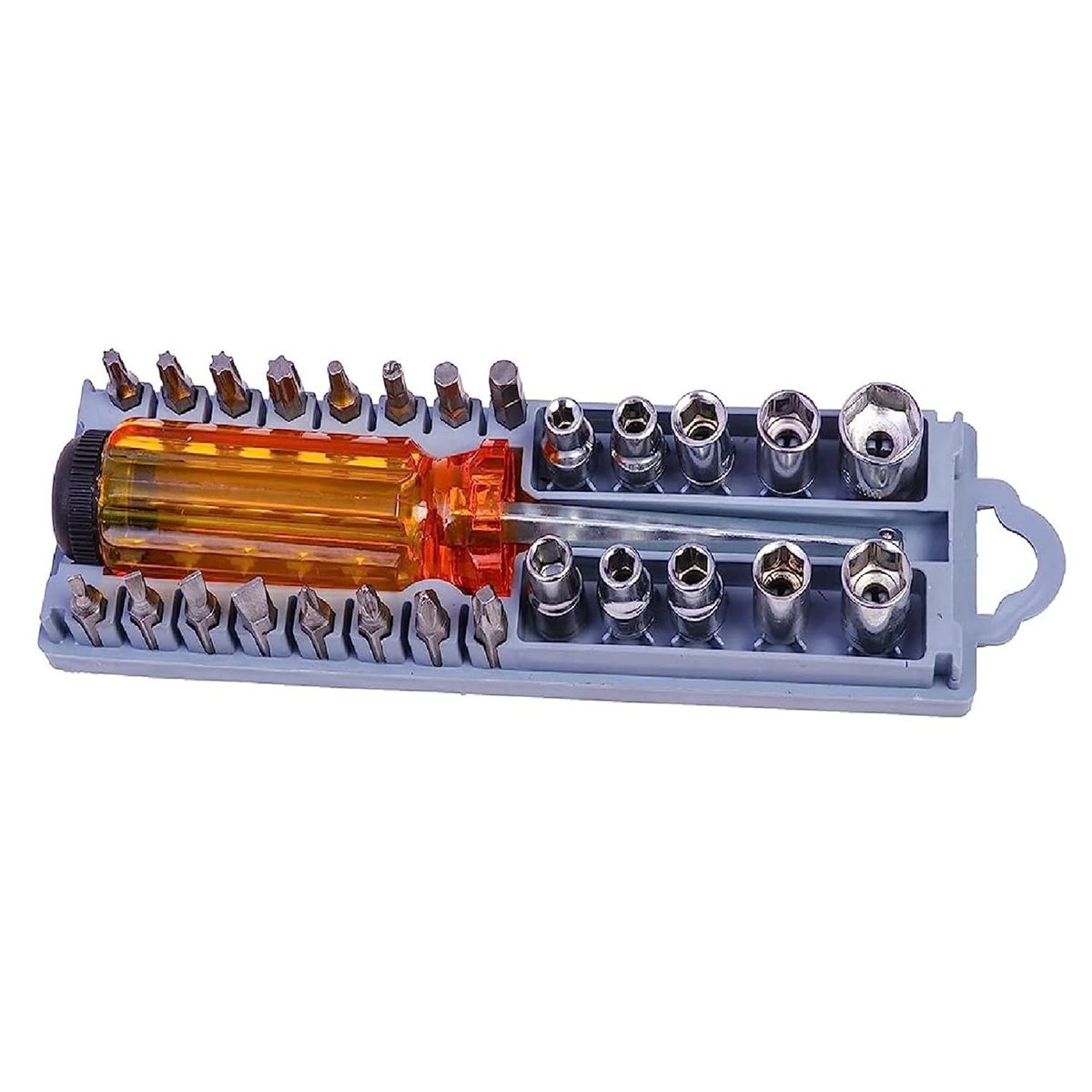 GENERICO - Set Destornillador y Dados 28 pcs en 1 CQ-220